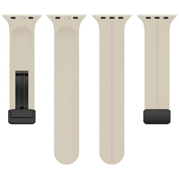 Apple Watch Band Waterproof Magnetic Adjustable Stylish Strap Watch Band Stone - Picture 9 of 11